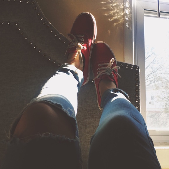 Vans Shoes - Red Vans
